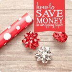 How to Save Money on Wrapping Paper Image