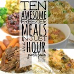 10 Freezer Meals in One Hour: Part 4 Image