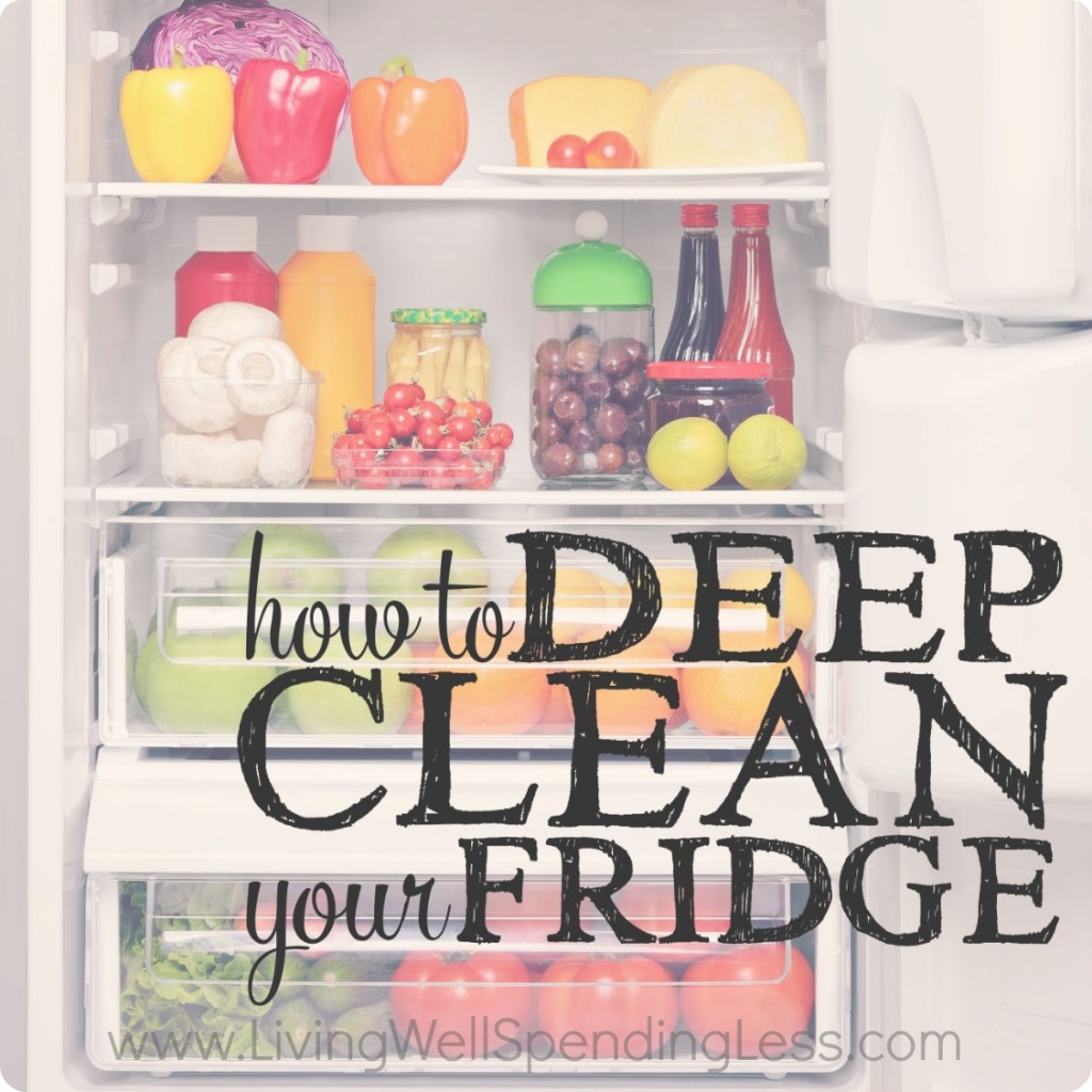 How to Deep Clean Your Fridge Cleaning Your Refrigerator Step by Step