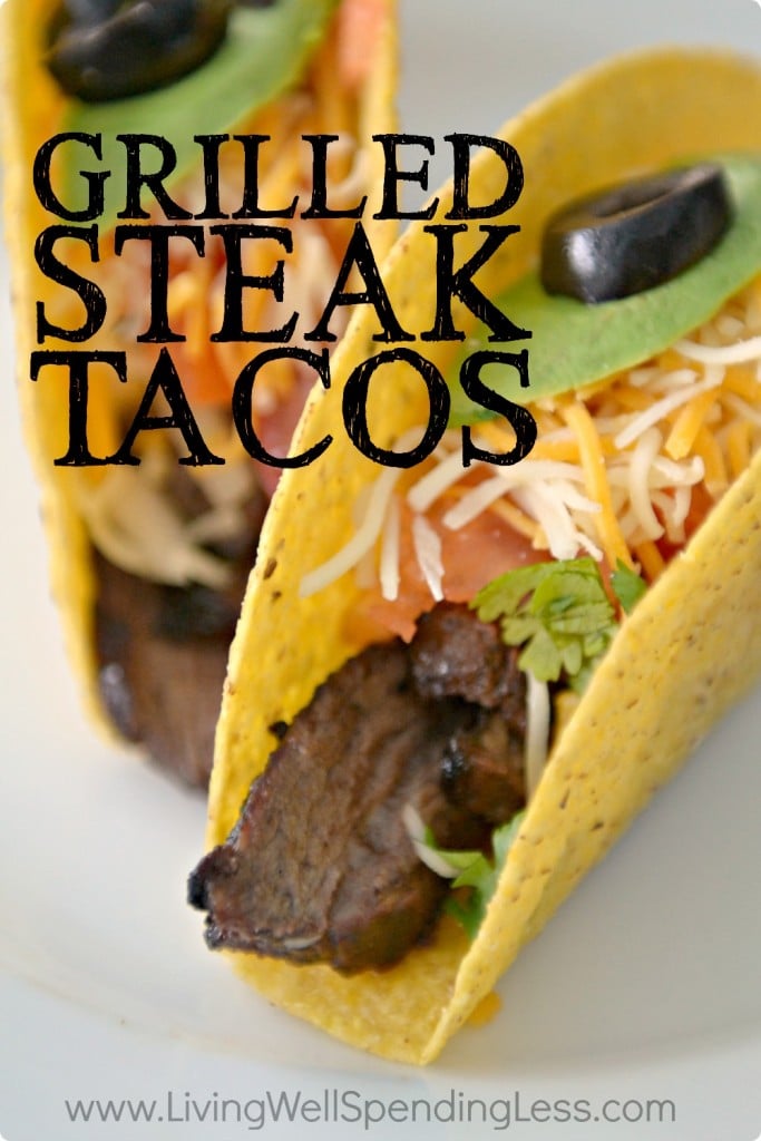 Easy Grilled Steak Tacos Freezer Friendly Steak Taco Recipe