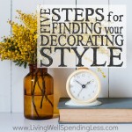 5 Steps for Finding Your Decorating Style Square 1