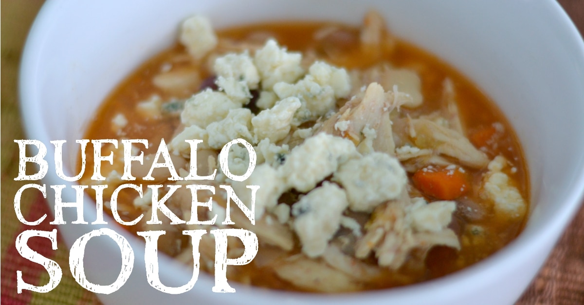SlowCooker Buffalo Chicken Soup Easy Freezer Buffalo Chicken Soup Recipe