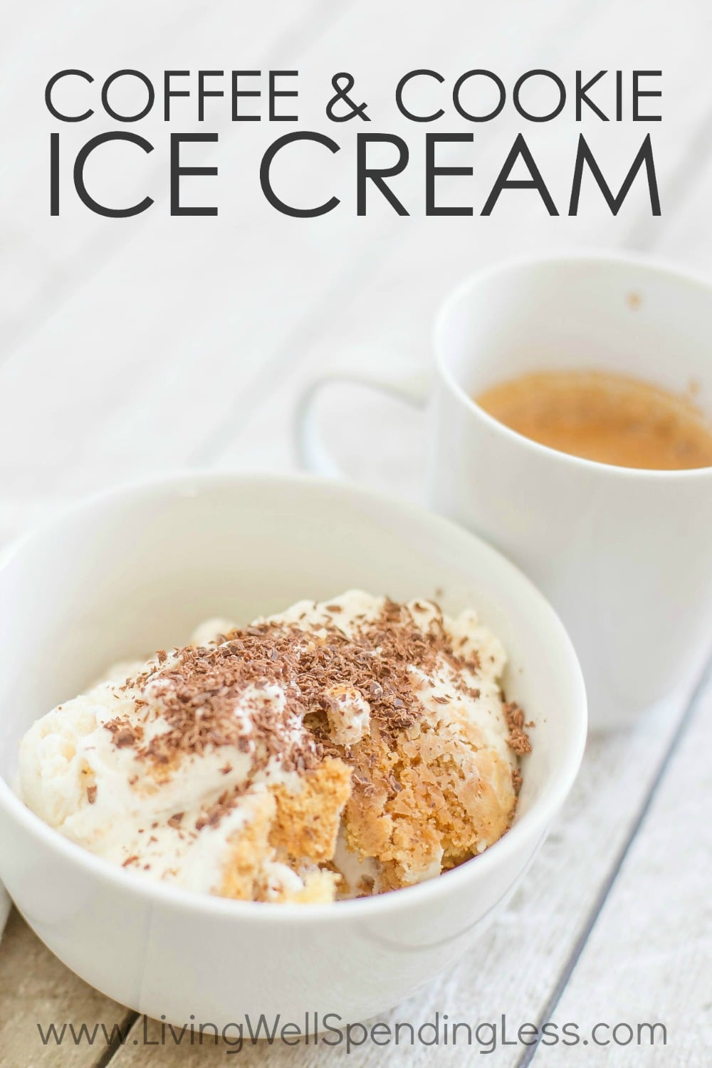 Easy Coffee & Cookie Ice Cream Dessert 5 Ingredient Recipe