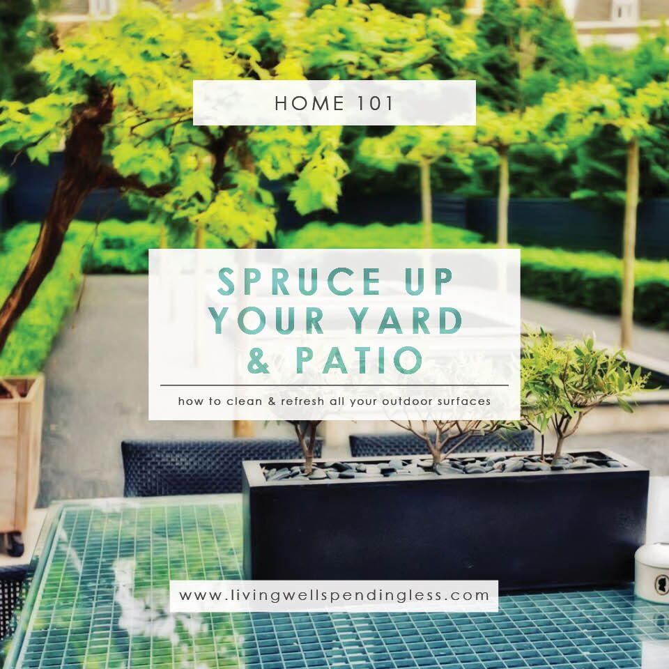 How to Clean Outdoor Surfaces | Spruce Up Your Yard & Patio