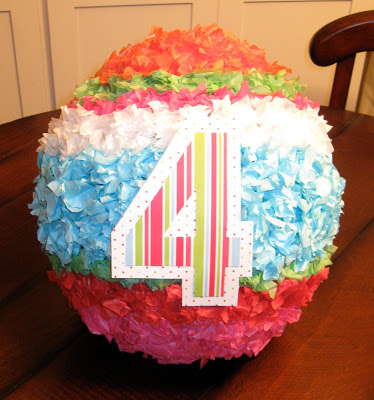 A DIY homemade pinata is the perfect addition to any birthday party 