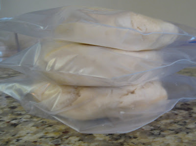 Wrap the dough in plastic and refrigerate the cookies overnight so they're easier to cut. 