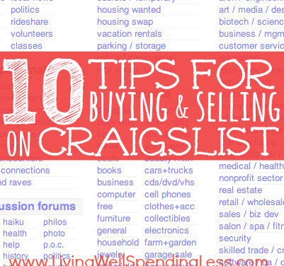 10 Tips for Buying & Selling on Craigslist