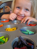 These DIY star shaped crayons will get your kids excited about craft time.