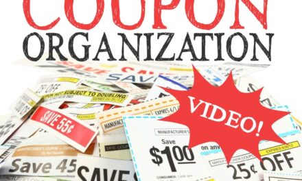 Quick and Easy Coupon Organization