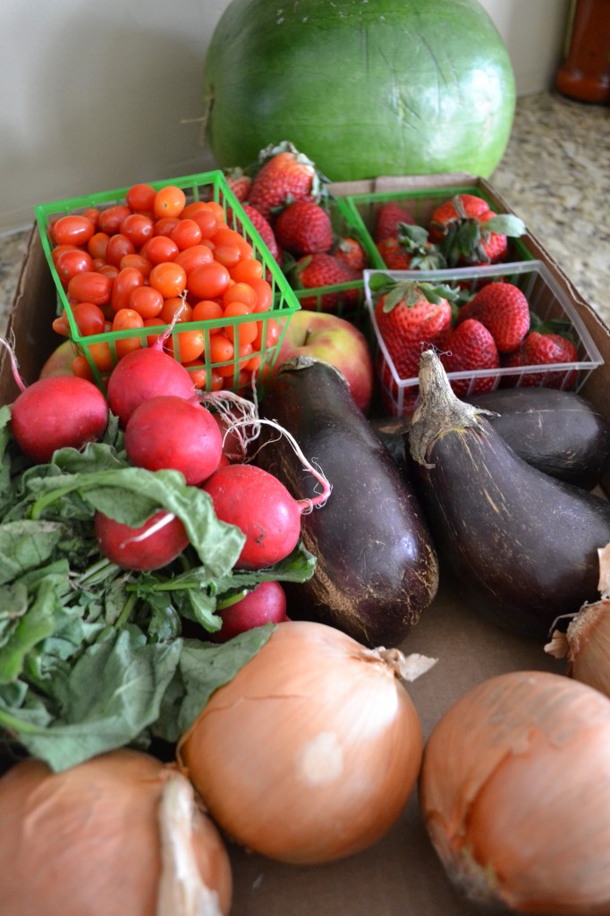 Stocking up on a variety of produce ensures you'll always have something in your kitchen to make. 