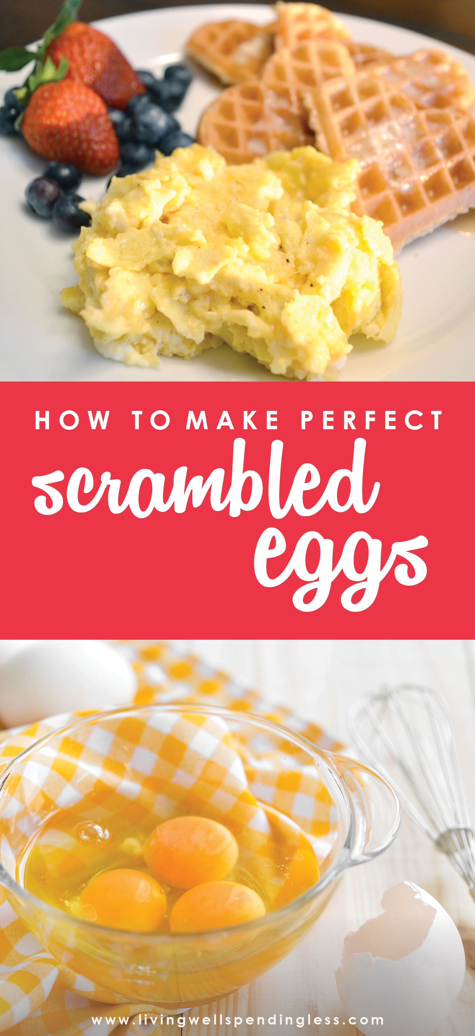 Want to know the secret is to making really perfectly scrambled eggs? Don't miss these step by step instructions for how to make the most delicious scrambled eggs you've ever tried.
Best Scrambled Eggs Recipe | Perfect Scrambled Eggs | Scrambled Eggs | The Secret to Scrambled Eggs | Scrambled Eggs Done Right