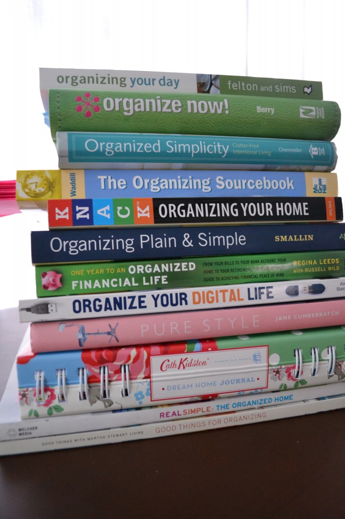 There are several great books out there to use as resources for learning to stay organized.