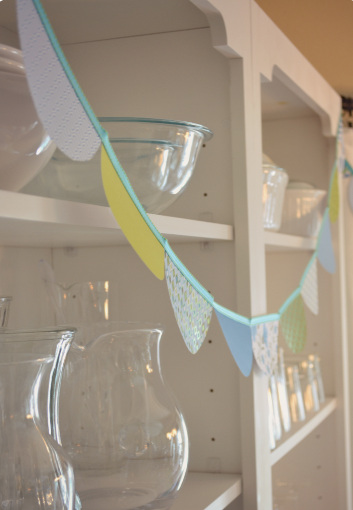 This DIY paper garland decor is perfect for any party. 