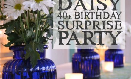 Happy Daisy 40th Birthday Surprise Party