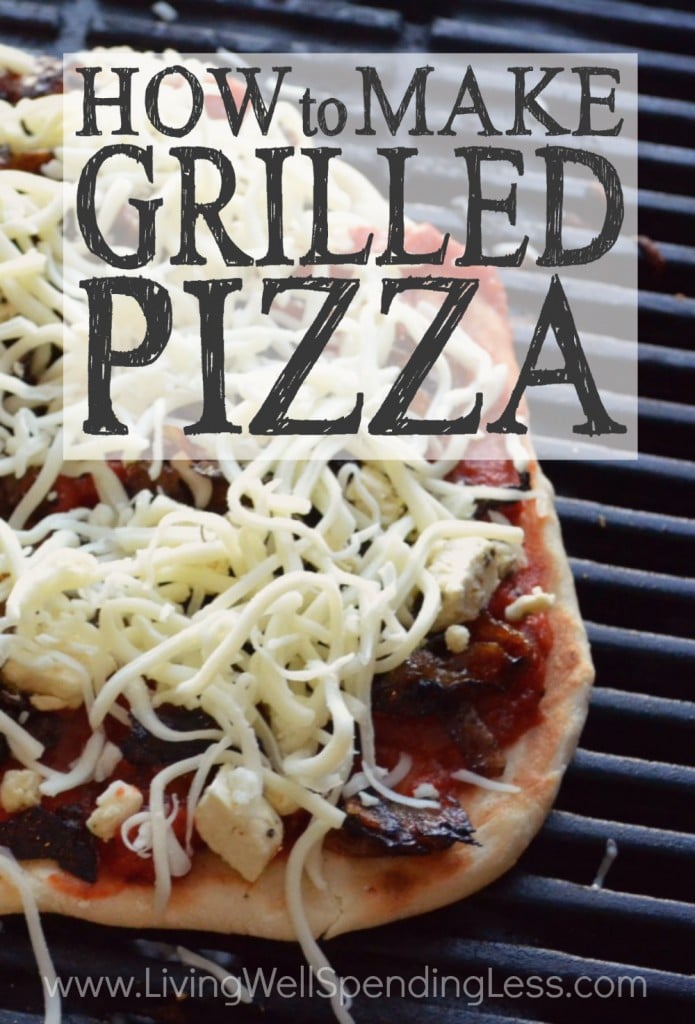 How to Make Grilled Pizza | Pizza On The Grill | Easy Grilled Pizza Recipe | Homemade Pizza