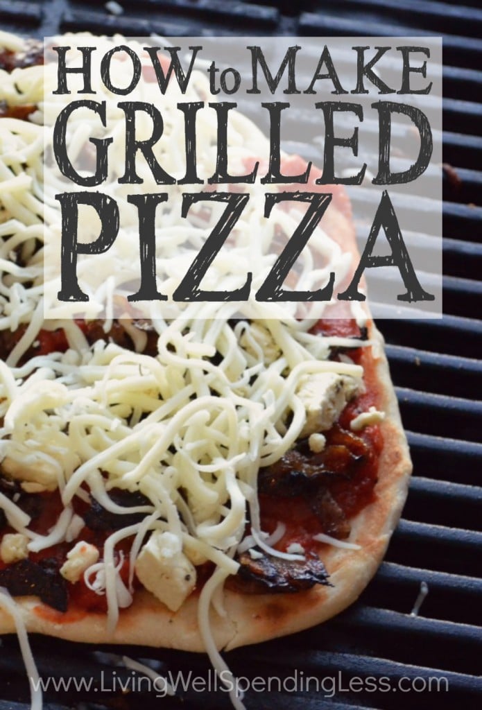 How to Make Grilled Pizza | Pizza On The Grill | Easy Grilled Pizza Recipe | Homemade Pizza