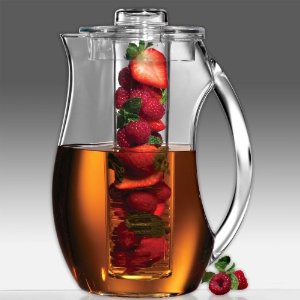 Prodyne Fruit Infusion 93-Ounce Natural Fruit Flavor Pitcher
