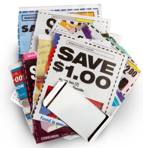 Coupons are a smart way to save money. 