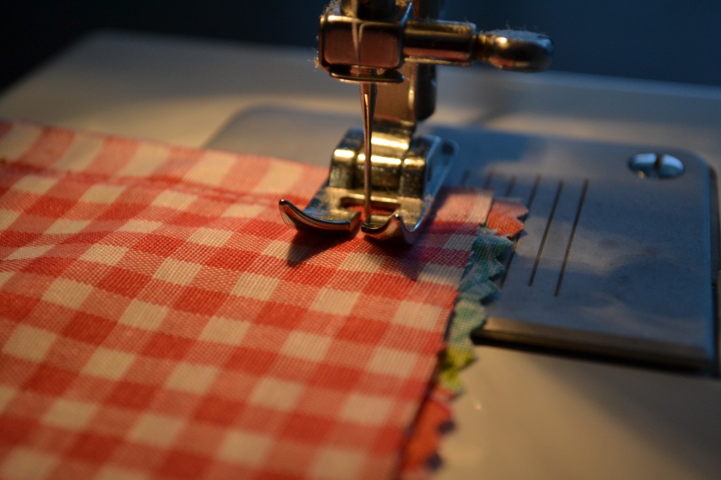 Time to start sewing your DIY Simple Chair Slipcover!