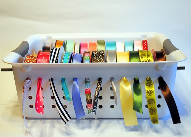 This ribbon organizer is ingenious! 