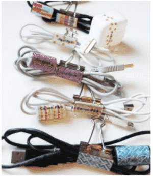 organize cords from Kids Activities blog