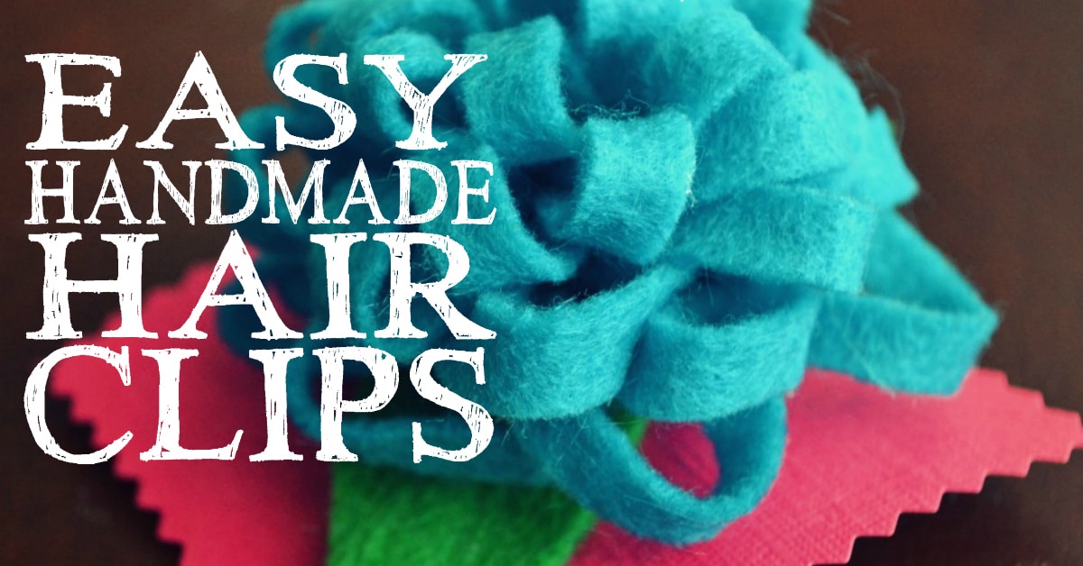 How to Make Handmade Hair Clips Living Well Spending Less®