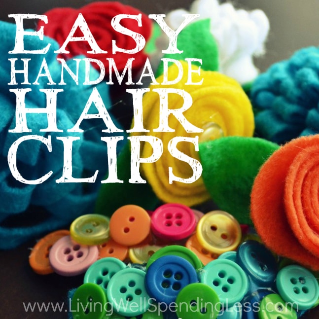 Easy Handmade Hair Clips | Diy Hair Accessories | DIY Hair Clips |Easy DIY Hair Accessories | Cute Handmade Hair Clips