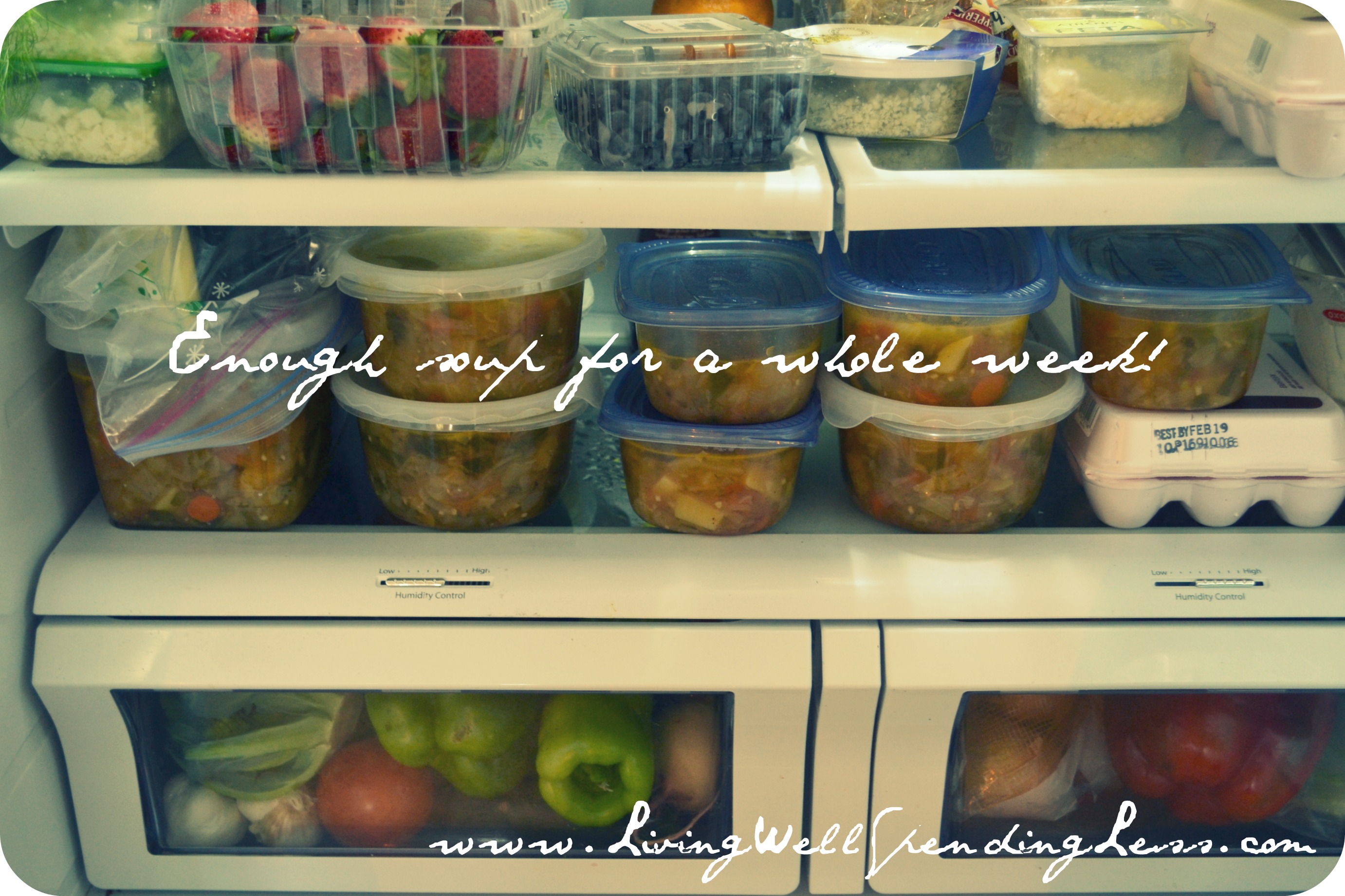 stockpile meals: winter diet soup | cabbage soup recipe