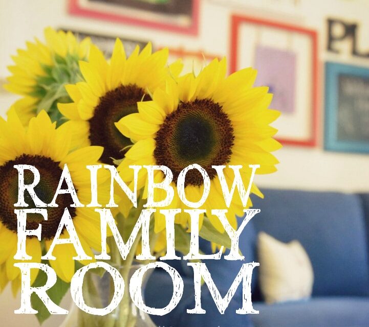 Our Rainbow Family Room