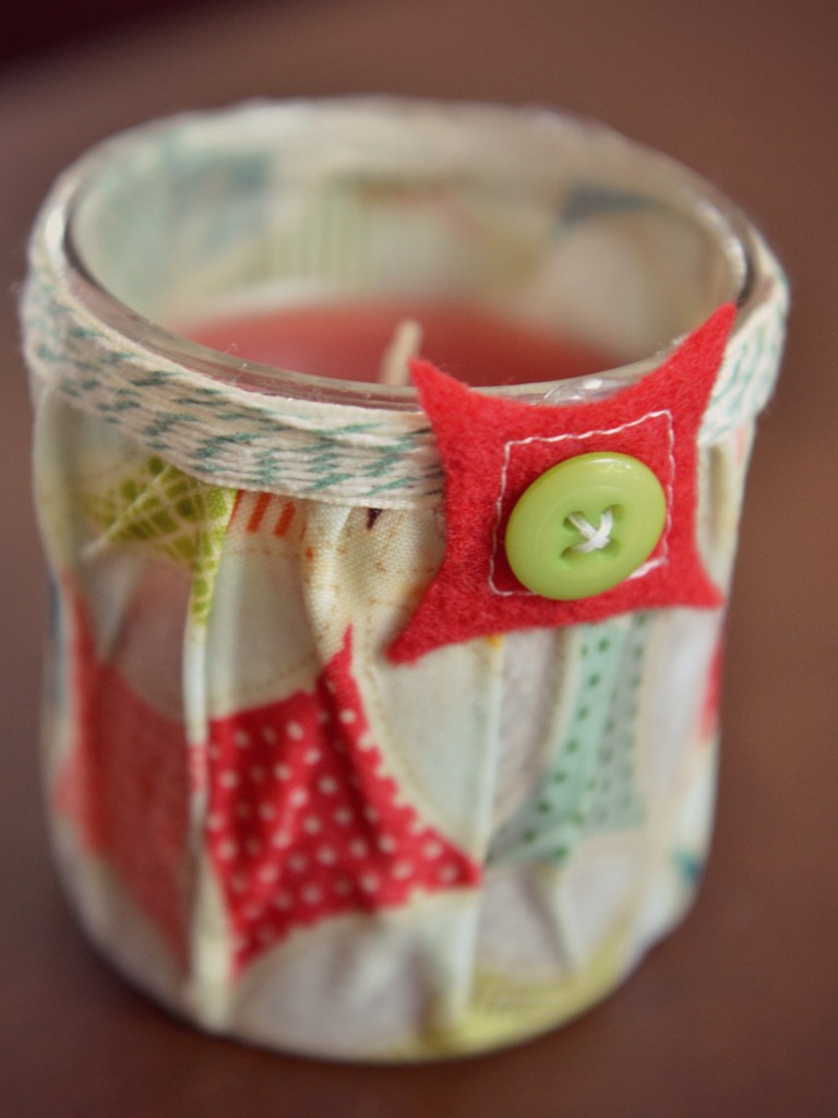 There are so many interesting options when creating an easy DIY Fabric-Covered Candle!