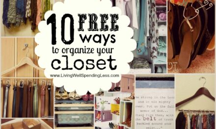 Organize Your Bedroom Closet {Day 12}