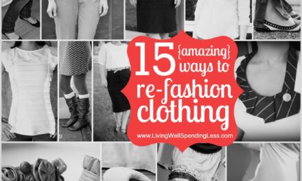 Re-Fashion Your Clothes {Day 15}