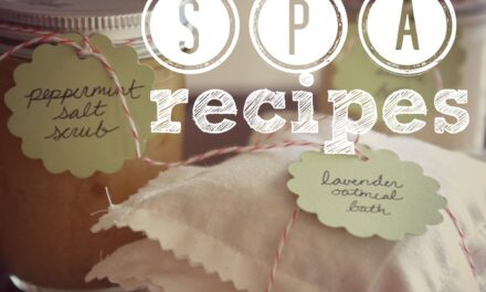 Homemade Spa Recipes {Day 19}