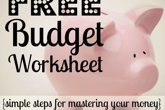 Re-Assess Your Budget {Day 29}