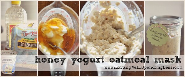 A honey yogurt oatmeal mask is a DIY spa treatment that will show some extra TLC to a loved one. 