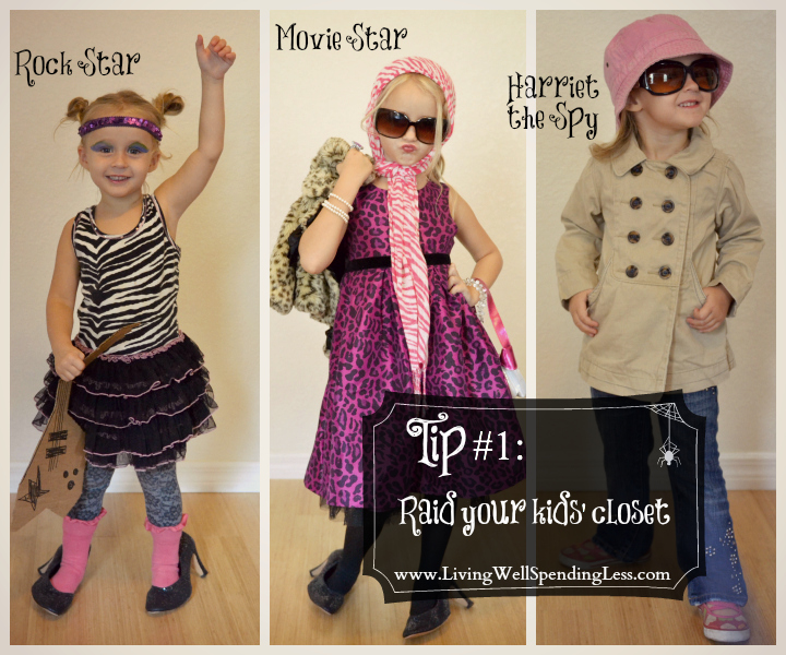 Homemade Rock Star Costume For Girls