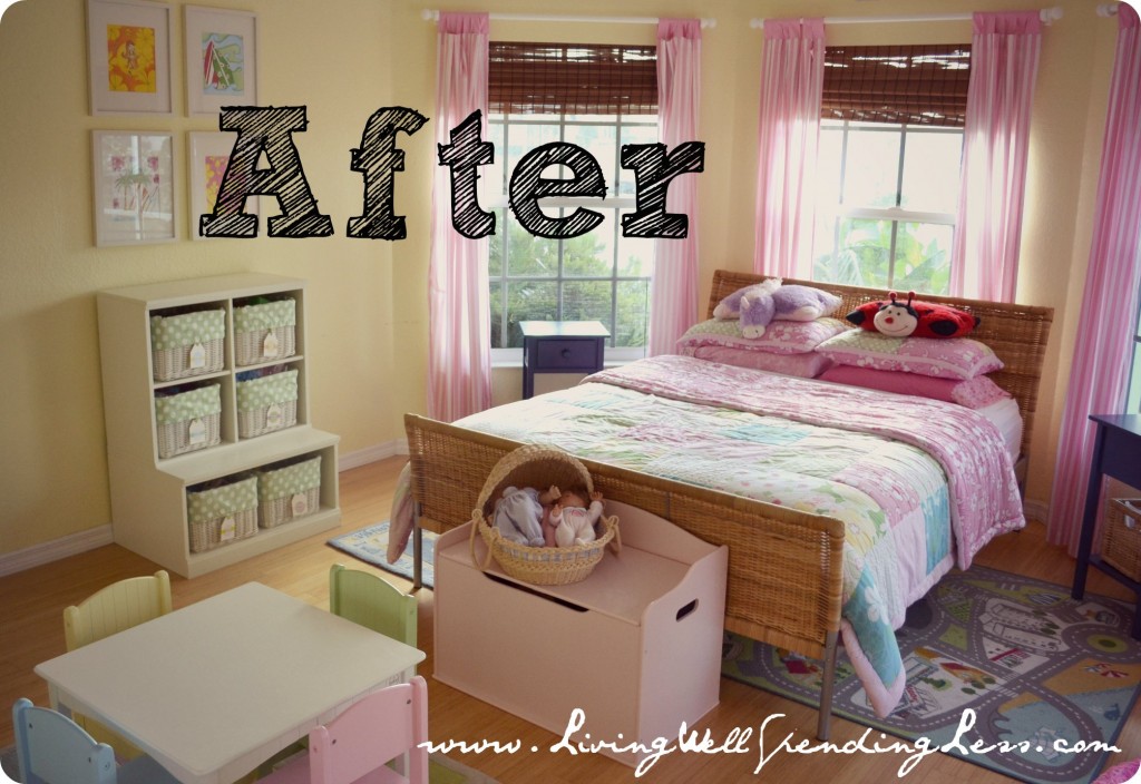 Start fresh with cleaning your kids room and organizing their things