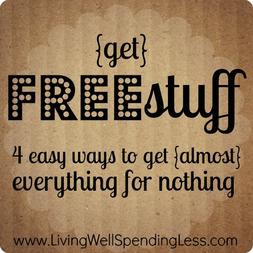 Get Free Stuff {Day 24}