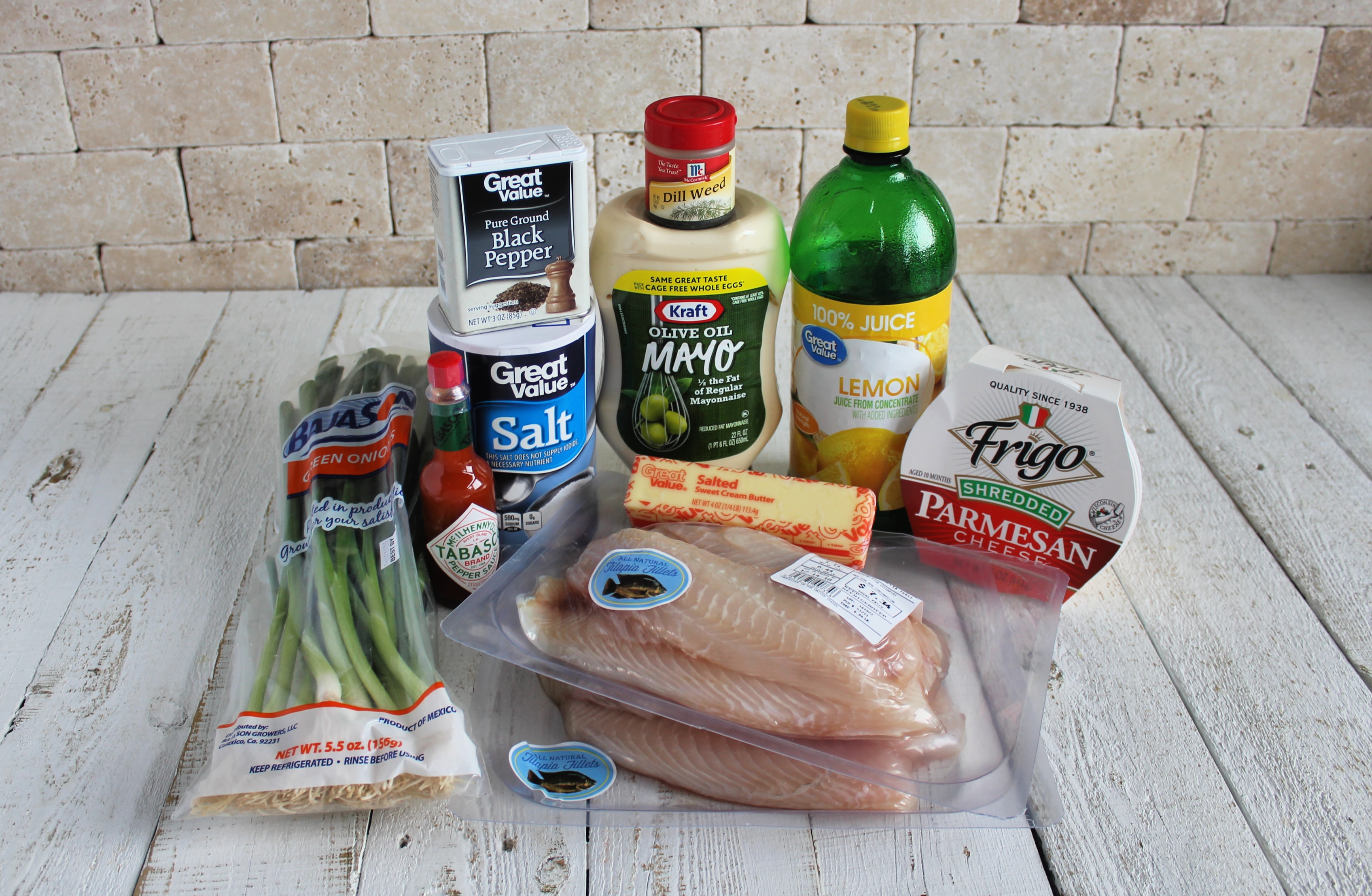 Just a few ingredients are needed to throw together this delicious fish dinner!