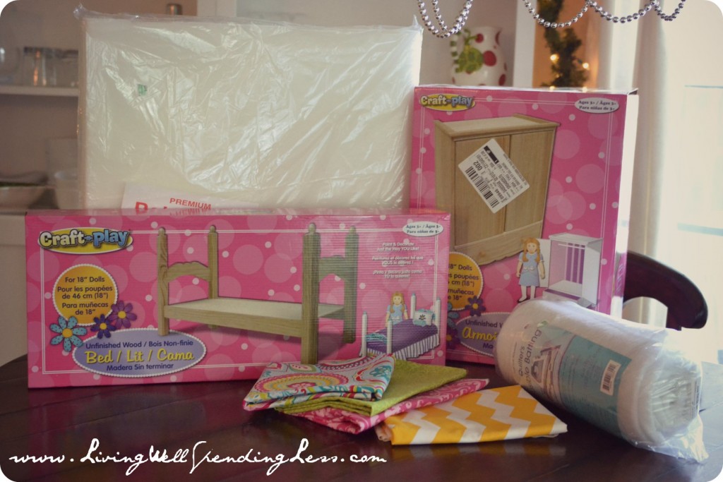 Diy American Girl Doll Bed Living Well Spending Less