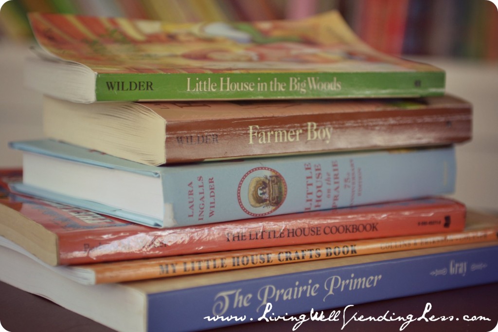 Classic books like Little House on the Prairie are great homeschooling reads. 