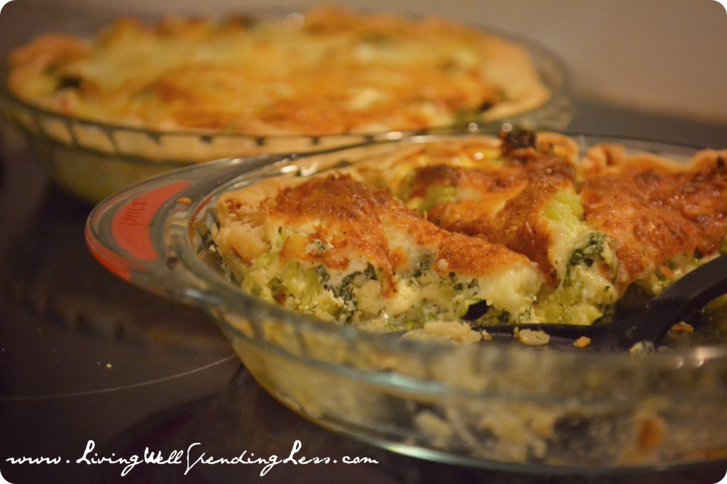 Casseroles are easy to cook and freeze great. 