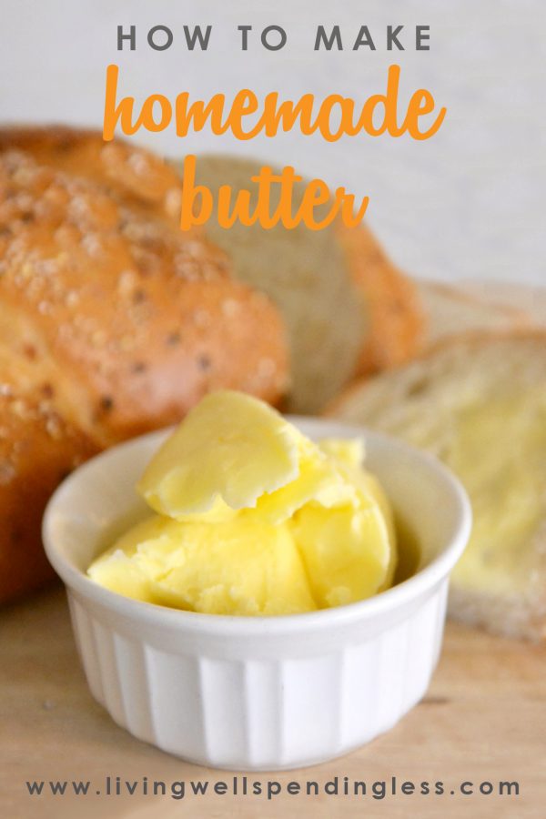 How to Make Homemade Butter Make Butter in a Stand Mixer