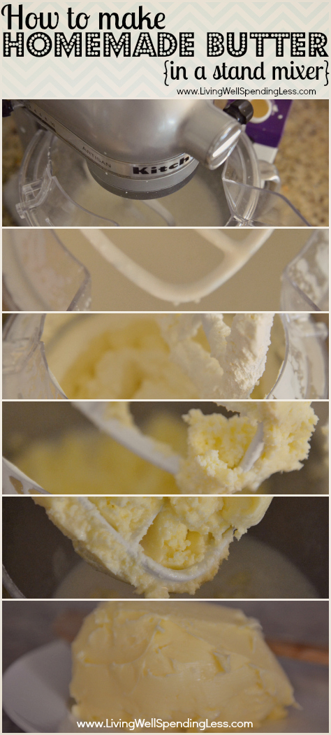 How To Make Homemade Butter In A Stand Mixer I Can t Believe How Easy 