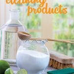 Did you know just 10 pantry staples combined 10 different ways can create 10 awesome homemade cleaners that will clean almost every surface in your house? Better yet? You probably even have most of them already on hand! There's even a cute cheat sheet to print out for your laundry room!