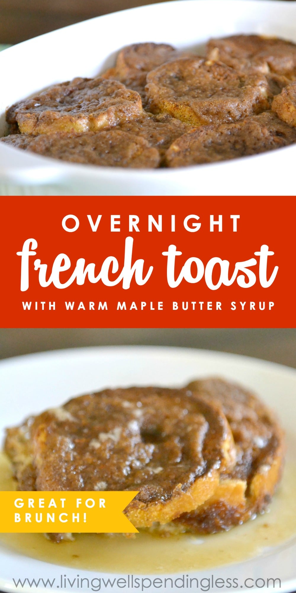Overnight French Toast Recipe Easy MakeAhead French Toast