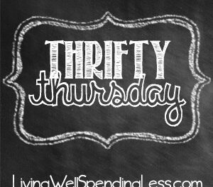 Thrifty Thursday Link Party {Week 2}