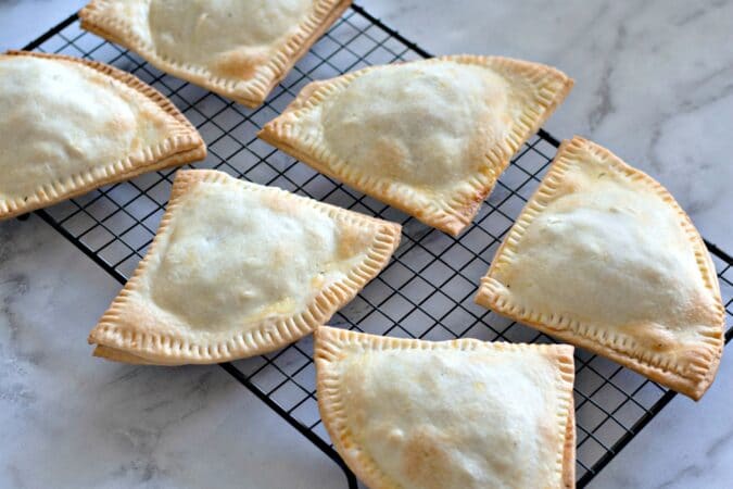 Cook dough until lightly browned.