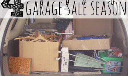 4 Ways to Prepare for Garage Sale Season