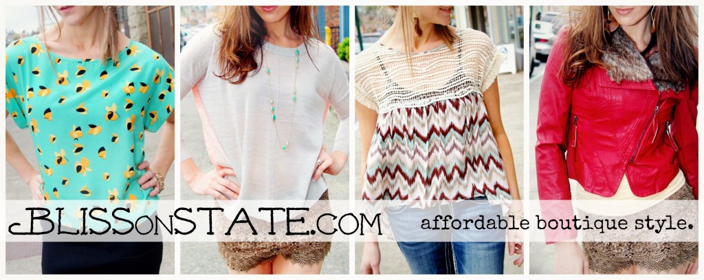 BlissOnState.com {affordable boutique style}